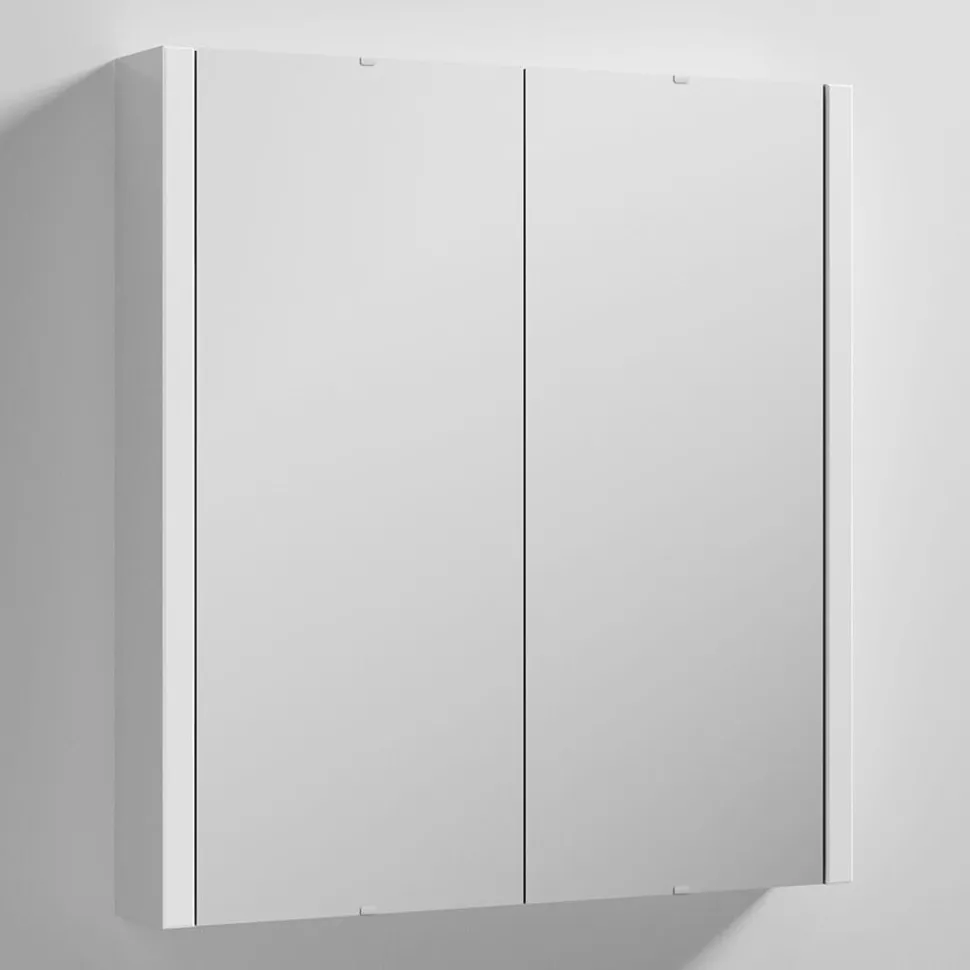 Vellamo Aspire 2 Door Mirror Cabinet - Gloss White