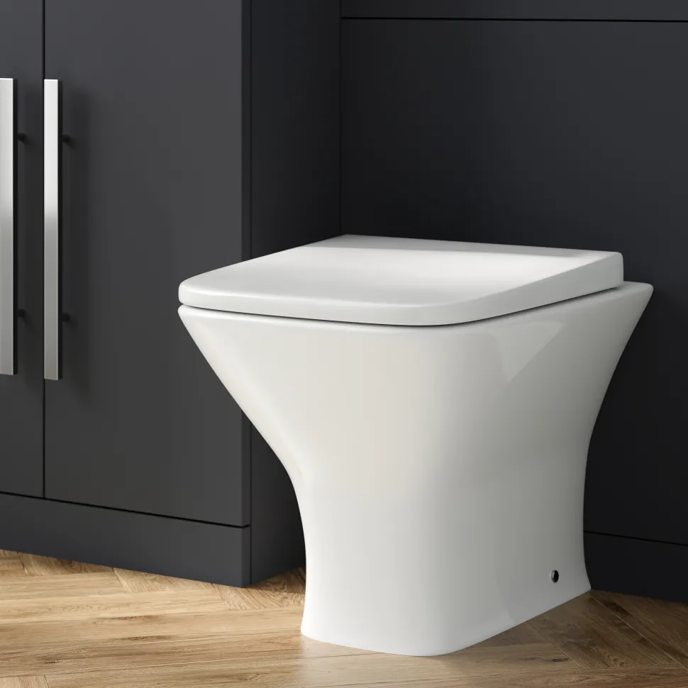 Vellamo Aspire 1100mm 2 Door Combination Basin & Toilet Unit - Matt Grey