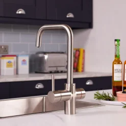 Vellamo Biometric 3-in-1 Fingerprint Instant Boiling Water Tap with WRAS-Approved Boiler & Filter