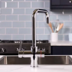 Vellamo Biometric 3-in-1 Fingerprint Instant Boiling Water Tap with WRAS-Approved Boiler & Filter