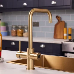 Vellamo Biometric 3-in-1 Fingerprint Instant Boiling Water Tap with WRAS-Approved Boiler & Filter