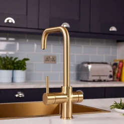 Vellamo Biometric 3-in-1 Fingerprint Instant Boiling Water Tap with WRAS-Approved Boiler & Filter