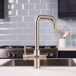 Vellamo Biometric 4-in-1 Fingerprint Instant Boiling Water Tap with WRAS-Approved Boiler & Filter