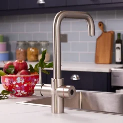 Vellamo Biometric 4-in-1 Fingerprint Instant Boiling Water Tap with WRAS-Approved Boiler & Filter
