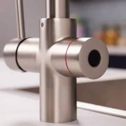 Vellamo Biometric 4-in-1 Fingerprint Instant Boiling Water Tap with WRAS-Approved Boiler & Filter