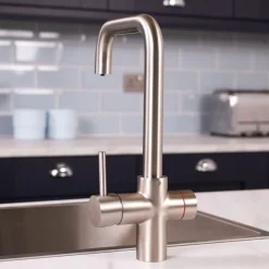 Vellamo Biometric 4-in-1 Fingerprint Instant Boiling Water Tap with WRAS-Approved Boiler & Filter
