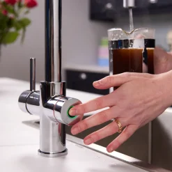 Vellamo Biometric 4-in-1 Fingerprint Instant Boiling Water Tap with WRAS-Approved Boiler & Filter