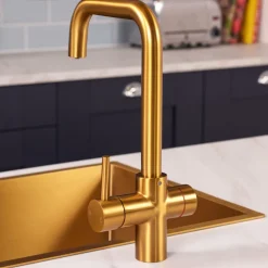 Vellamo Biometric 4-in-1 Fingerprint Instant Boiling Water Tap with WRAS-Approved Boiler & Filter