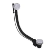Vellamo Chrome Pop-up Bath Waste with Overflow