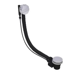Vellamo Chrome Pop-up Bath Waste with Overflow
