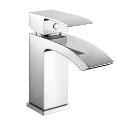 Vellamo City Waterfall Basin Mixer & Bath Shower Mixer Pack