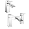 Vellamo City Waterfall Basin Mixer & Bath Filler Value Pack
