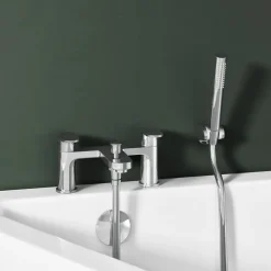 Vellamo Connect Bath Shower Mixer with Handset Kit