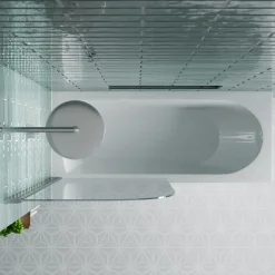 Vellamo Connect Complete Bathroom Suite with Shower Bath
