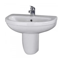 Vellamo Connect 555mm Semi Pedestal & Basin