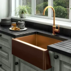 Vellamo Designer Belfast Single Bowl Stainless Steel Kitchen Sink & Waste - 600 x 450mm
