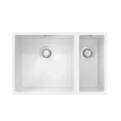 Vellamo Designer 1.5 Bowl Comite Composite Inset/Undermount Kitchen Sink & Waste - 670 x 440mm