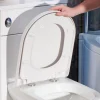 Vellamo D-Shaped Soft-Close Toilet Seat with Quick Release Hinges - 450 x 370mm
