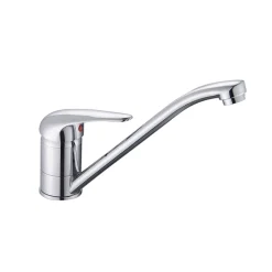 Vellamo Echo Single Lever Mono Kitchen Mixer - Polished Chrome
