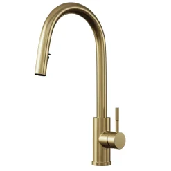 Vellamo Eclipse Concealed Pull Out Spray Single Lever Mono Kitchen Mixer Tap