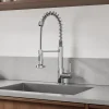 Vellamo FlexiSpray Kitchen Sink Mixer with Flexible / Movable Multi-Function Spray