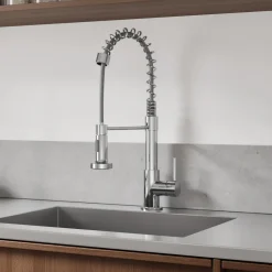 Vellamo FlexiSpray Kitchen Sink Mixer with Flexible / Movable Multi-Function Spray