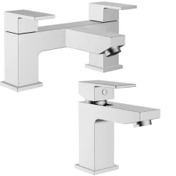 Vellamo Forte Basin Mixer & Bath Filler Value Pack