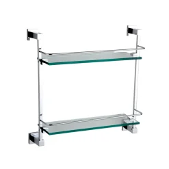 Vellamo Forte Double Glass Shelf