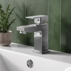 Vellamo Forte Mini Basin Mixer Tap & Waste
