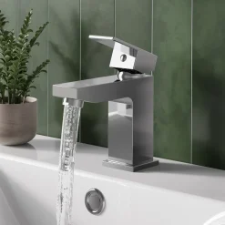 Vellamo Forte Mini Basin Mixer Tap & Waste