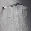 Vellamo Forte Square ABS Fixed Shower Head 200mm