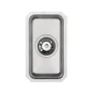 Vellamo Horizon 0.5 Bowl Undermount Stainless Steel Kitchen Sink & Waste Kit - 200 x 340mm