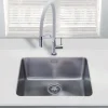 Vellamo Horizon Undermount Large Single Bowl Stainless Steel Kitchen Sink & Waste Kit - 530 x 450mm