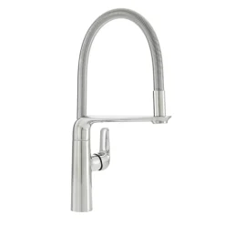 Vellamo Icon Kitchen Tap with Flexible Pull-Away Head - Chrome