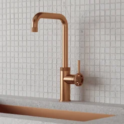 Vellamo Industrial Single Lever Mono Kitchen Mixer Tap