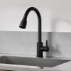 Vellamo Inspire Pull Out Spray Mono Kitchen Mixer Tap - Matt Black