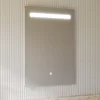 Vellamo LED Illuminated Bathroom Mirror with Demister Pad & Shaver Socket - 500 x 700mm