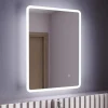 Vellamo LED Illuminated Universal Bathroom Mirror with Demister Pad - 600mm x 800mm