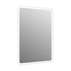 Vellamo LED Illuminated Universal Bathroom Mirror with Demister Pad - 600mm x 800mm