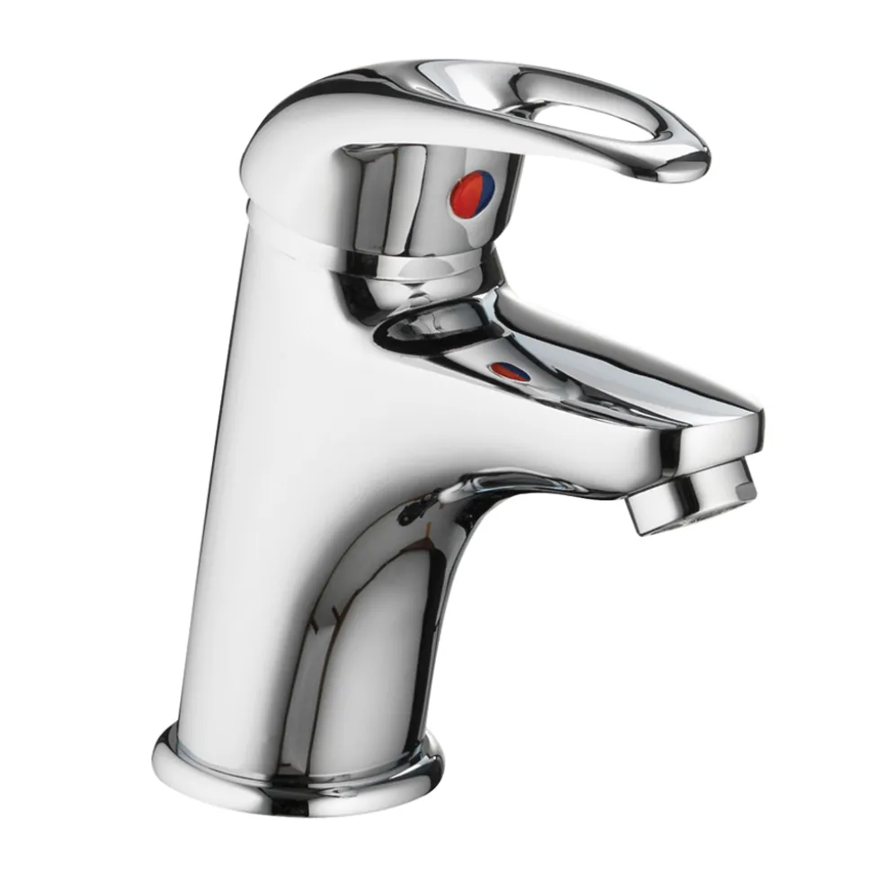 Vellamo Loop Basin Mixer with Clicker Waste