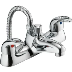 Vellamo Loop Bath Shower Mixer with Shower Kit