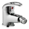 Vellamo Loop Bidet Mixer with Clicker Waste