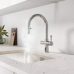 Vellamo Luna 4-in-1 Pull Out Instant Boiling Water Tap with Boiler & Filter