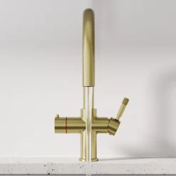 Vellamo Luna 4-in-1 Pull Out Instant Boiling Water Tap with Boiler & Filter