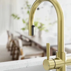 Vellamo Luna 4-in-1 Pull Out Instant Boiling Water Tap with Boiler & Filter