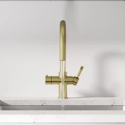 Vellamo Luna 4-in-1 Pull Out Instant Boiling Water Tap with Boiler & Filter
