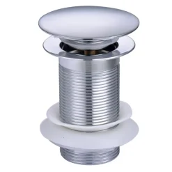 Vellamo Moon Brass Basin Waste - Unslotted