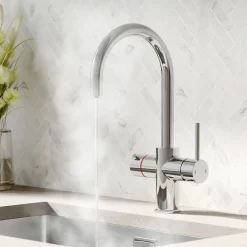 Vellamo Nova 3-in-1 Instant Boiling Water Tap with Boiler & Filter