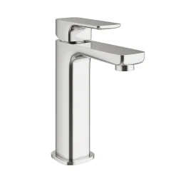 Vellamo Panache Medium Basin Mixer with Clicker Waste