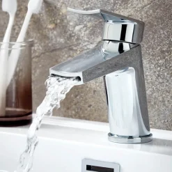 Vellamo Poise Basin Mixer Tap & Waste